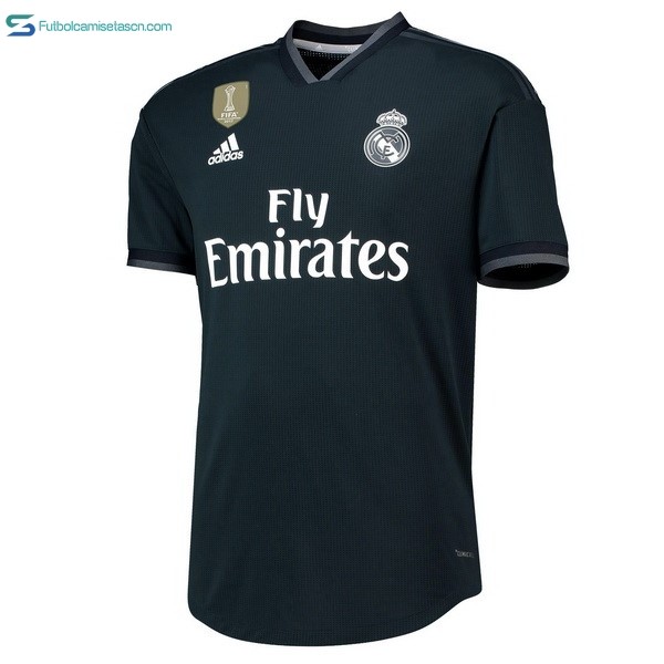 Tailandia Camiseta Real Madrid 2ª 2018/19 Negro